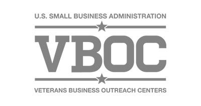 Veterans Business Outreach Centers Logo (Gray)